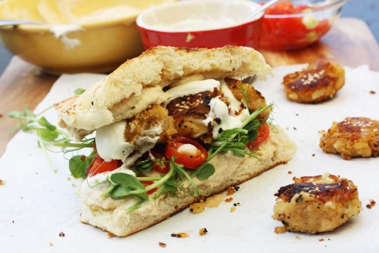 30minute Sweet potato falafel (vegan, with air fryer version