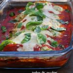 Turkey and zucchini 'parmigiana' by Scrummy Lane