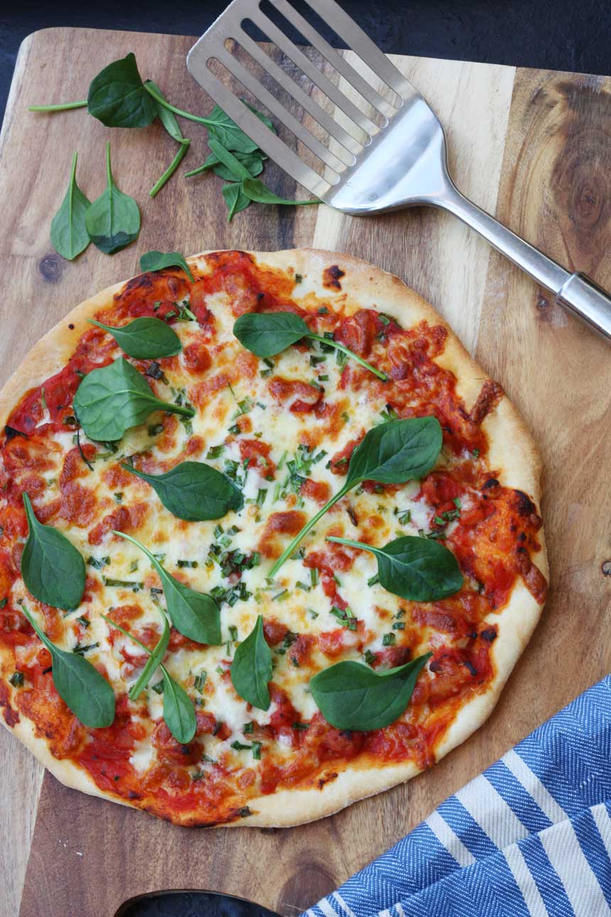 sausage & fennel pizza by Scrummy Lane