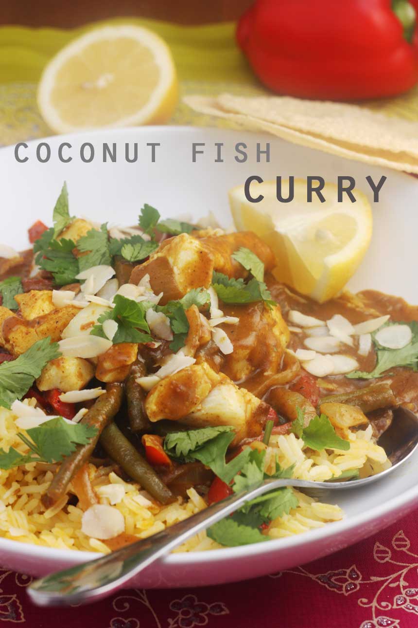 20-minute coconut fish curry