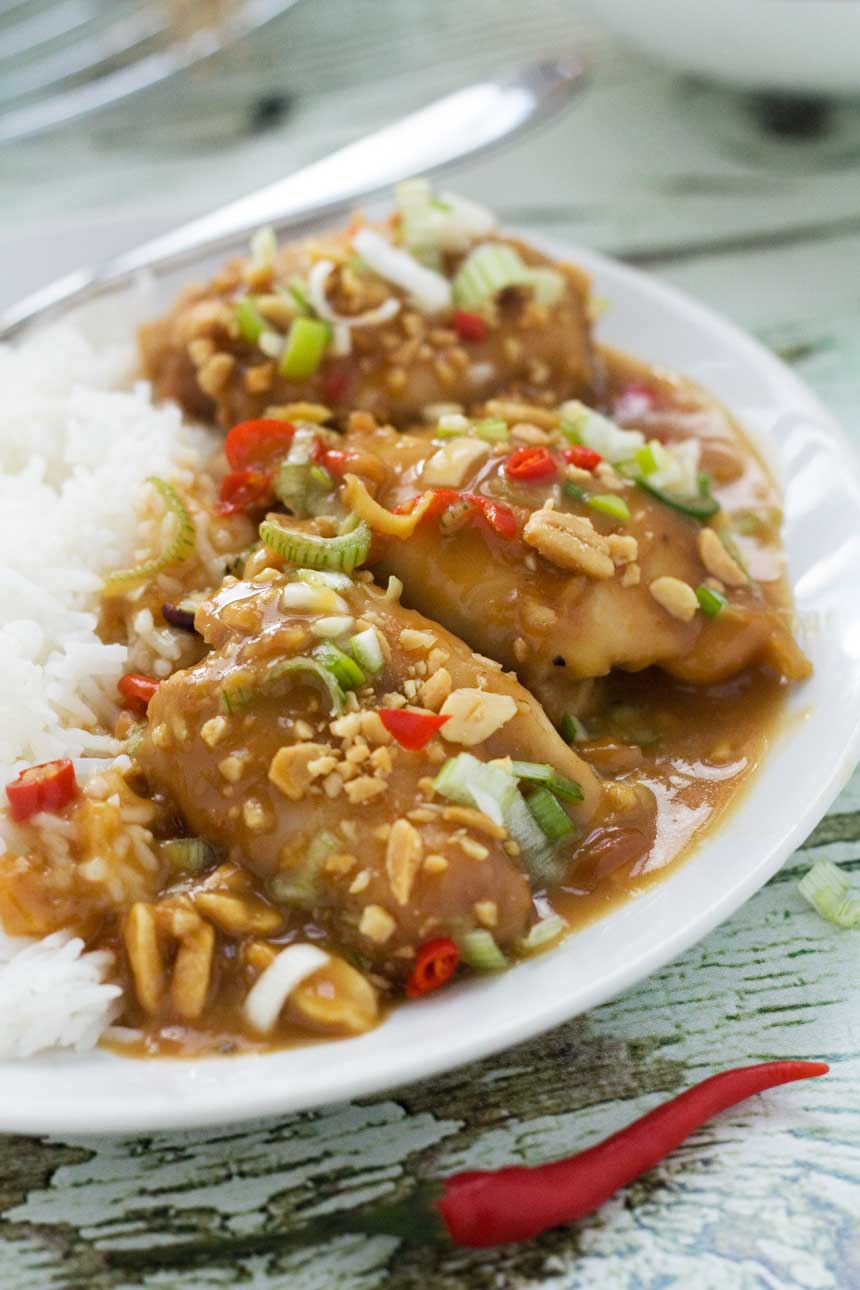 Spicy Thai Peanut Chicken2 