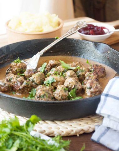 Swedish meatballs - these can definitely compete with the ones from 'that' furniture store!