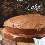 Chocolate orange cake by Scrummy Lane. Light, rich and moist - just as I'd hoped!