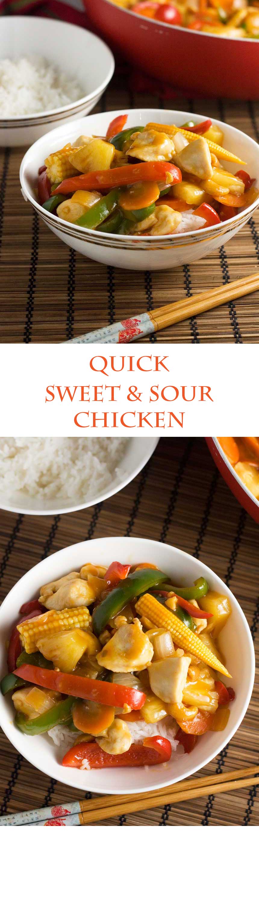 Sweet and sour chicken (takeaway style!) Scrummy Lane