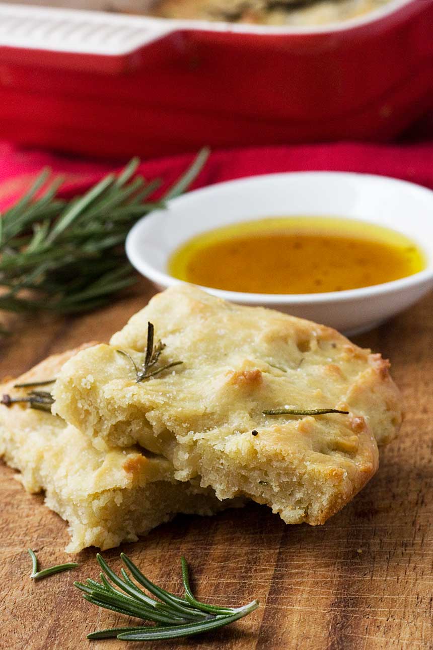 Noknead rosemary focaccia bread (in just one hour!) Scrummy Lane