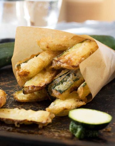 Quick and easy zucchini fries