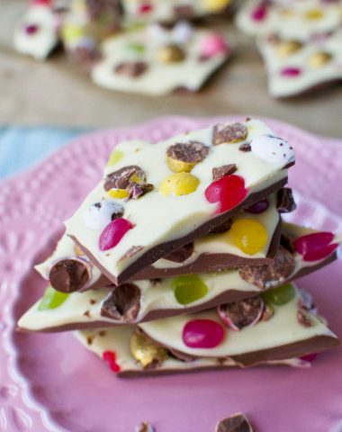 Easter chocolate bark