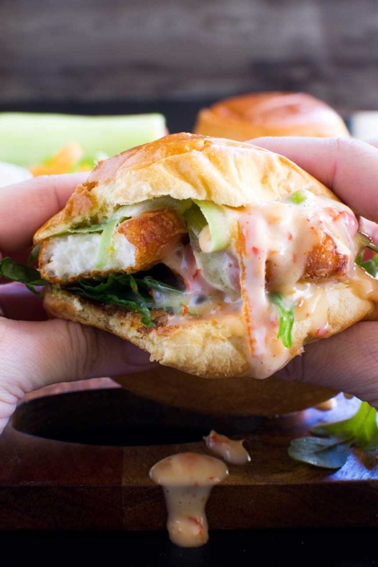 Crispy Halloumi Burgers (15 Minute Meal) Scrummy Lane