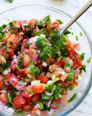 10 minute tomato salsa