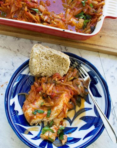 Greek baked fish