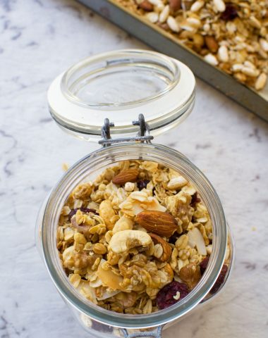 Basic homemade granola