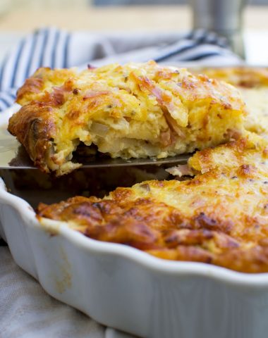 The very best crustless quiche (impossible quiche)