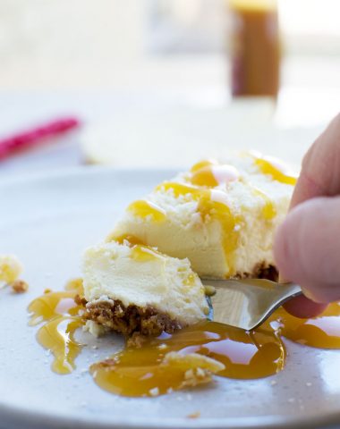 ginger and white chocolate cheesecake (Wagamama style)