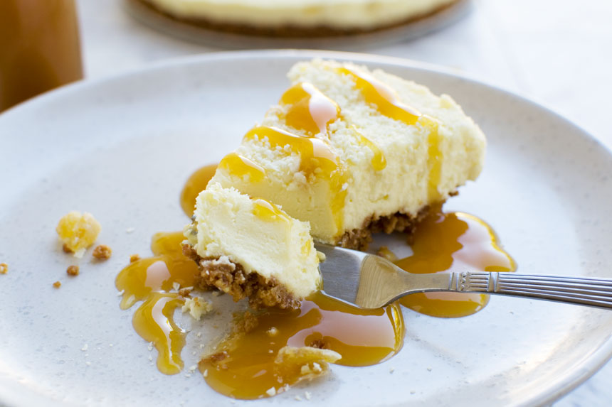 The Easiest Ginger And White Chocolate Cheesecake Wagamama Style