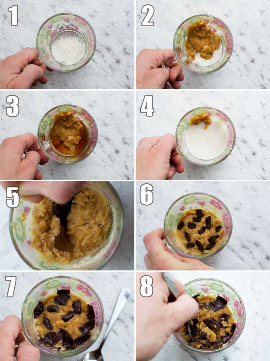 Eggless Banana Mug Cake - Bake with Shivesh