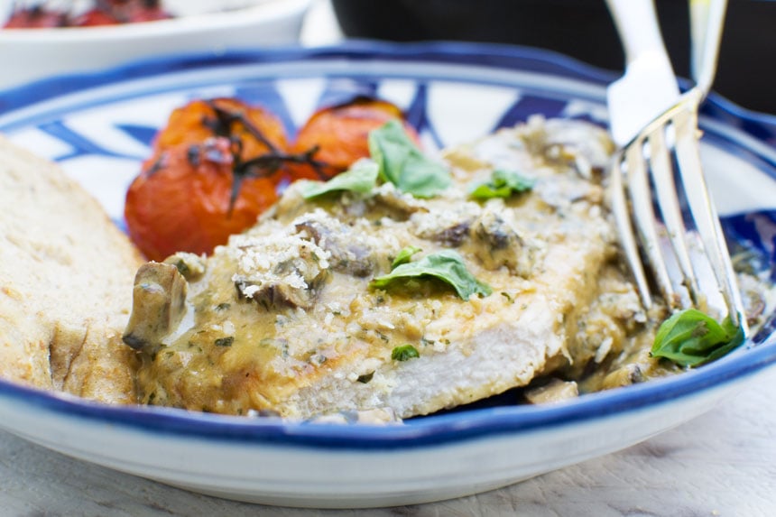Creamy Chicken Pesto Parmesan (15 Minute Meal) Scrummy Lane
