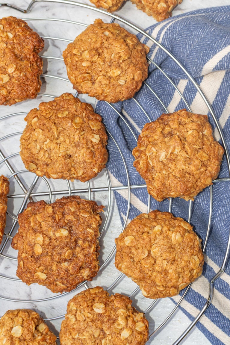 Anzac Biscuits (Low Sugar Recipe) Scrummy Lane