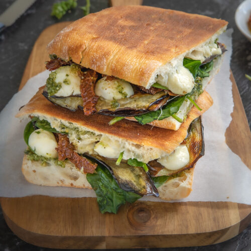 Italian Toasted Veggie Sandwich - Scrummy Lane