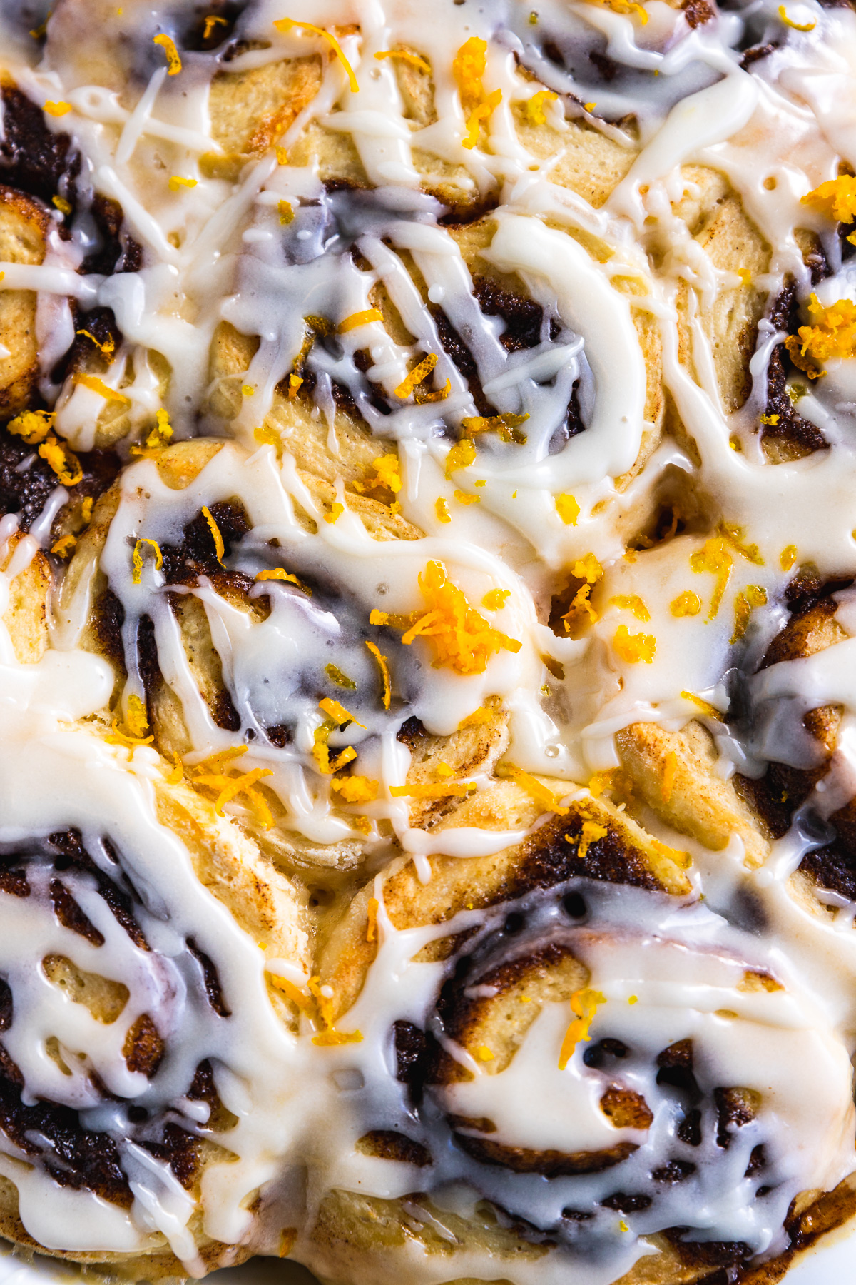 Cinnamon Rolls With Simple Orange Icing (1 Hour)