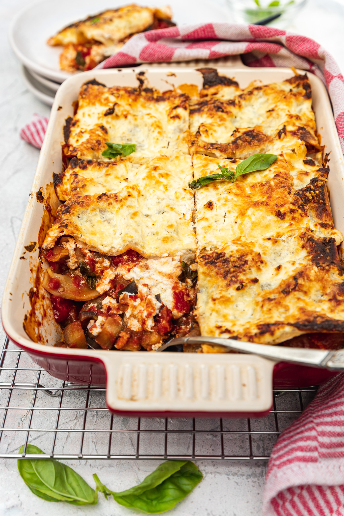 Vegetarian Eggplant Lasagna - Scrummy Lane