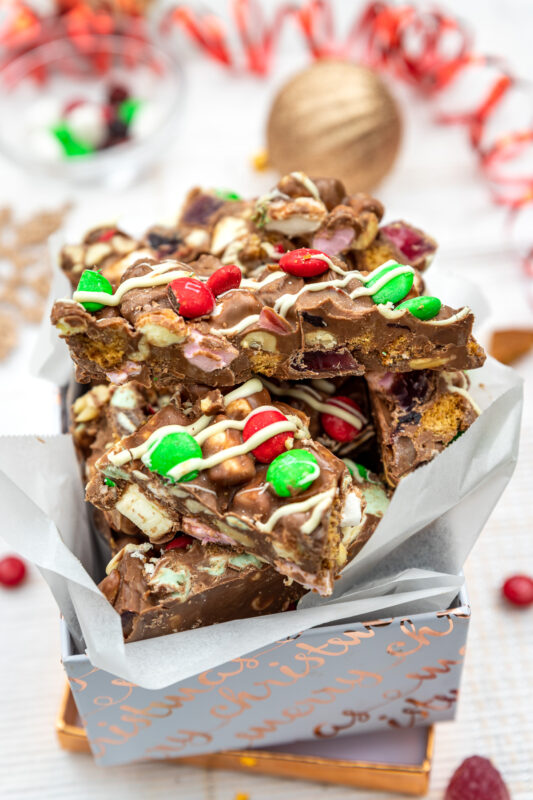 10-minute Christmas Rocky Road