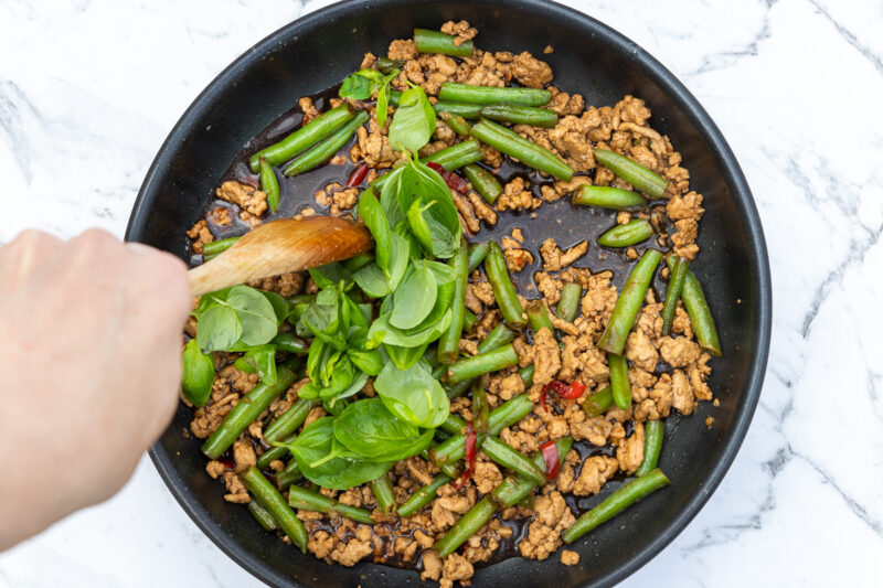 15minute Thai Basil Pork Stirfry (Pad Kra Pao Pork) Scrummy Lane