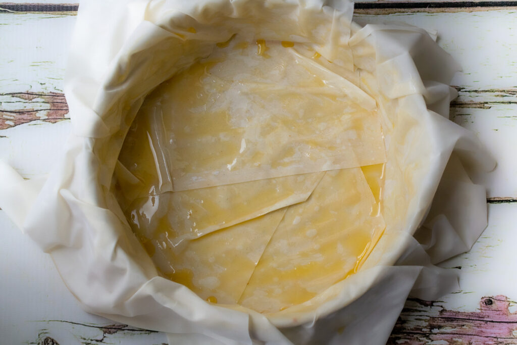 Greek Spinach And Feta Filo Pie - Scrummy Lane