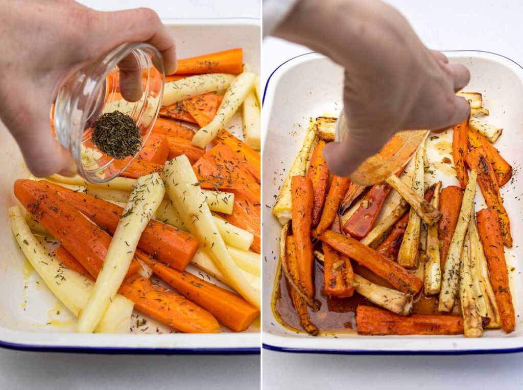 Honey Roasted Carrots And Parsnips Scrummy Lane