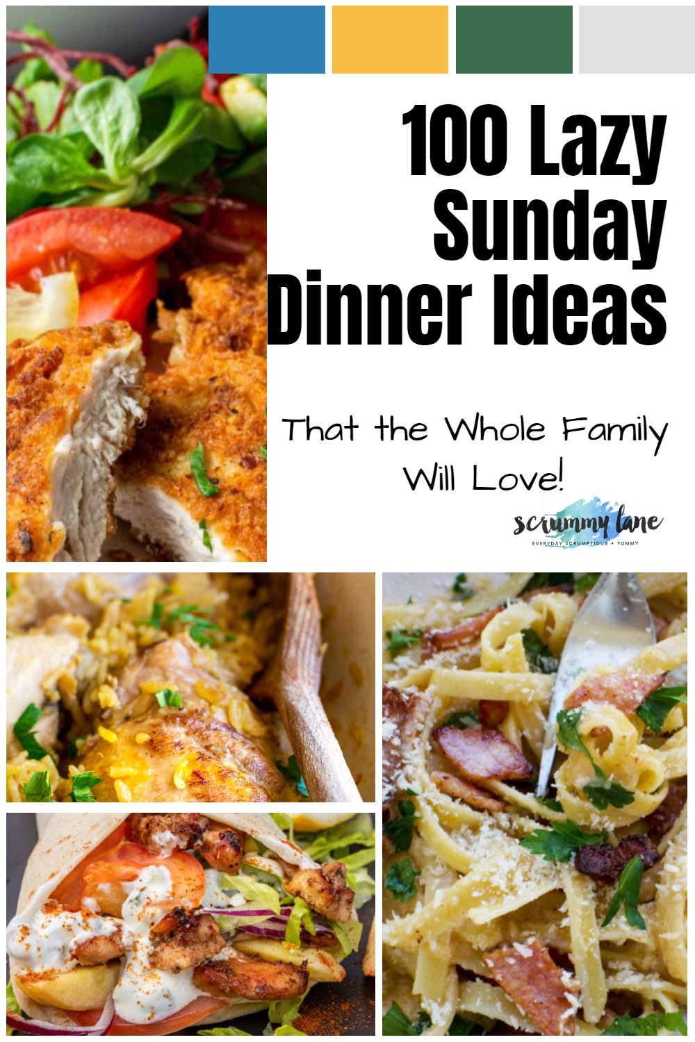100 Lazy Sunday Dinner Ideas The Whole Family Will Love Scrummy Lane
