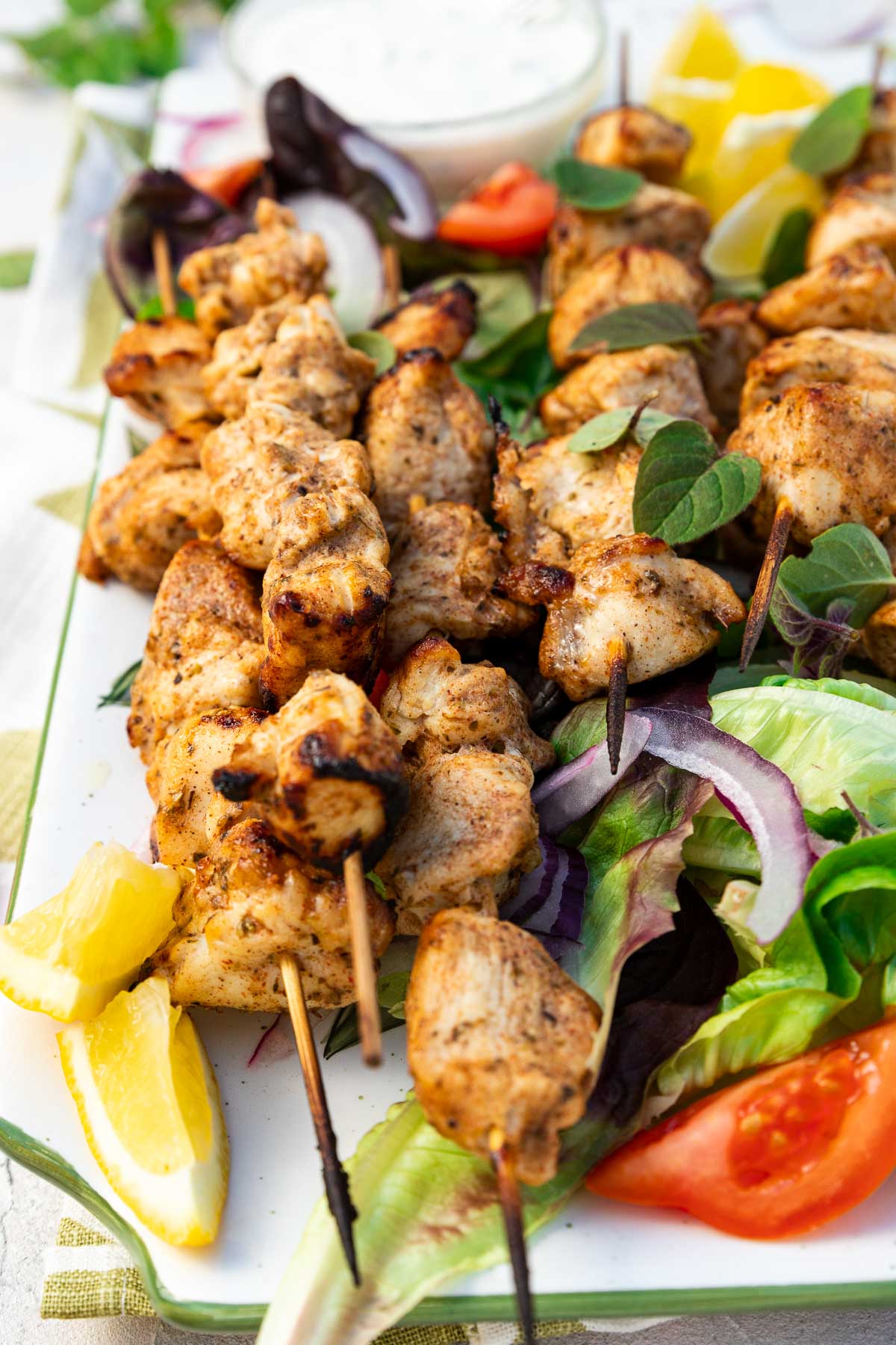 Chicken Skewers in the Oven