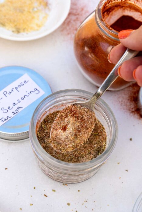 Regular Seasoning Simple All-Purpose Seasoning Recipe (To Use For Everything!) - Scrummy Lane