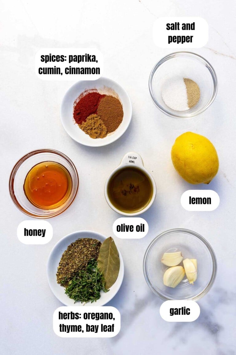 Easy Greek Lamb Marinade (For Chops, Leg, Pitas & More!) - Scrummy Lane