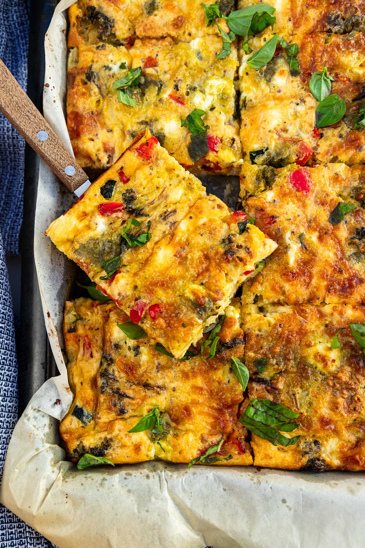 'Magic' Baked Vegetable Frittata-image