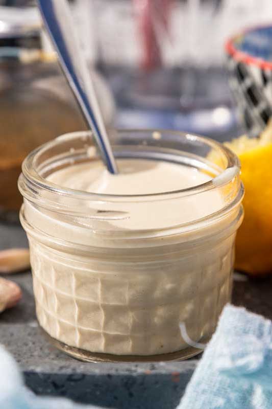 Lemon Tahini Salad Dressing (5-Minute Recipe)